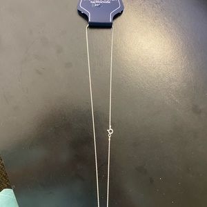 20”sterling silver rope chain